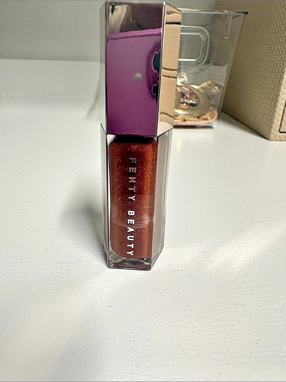 Fenty Beauty Gloss Bomb Hot Chocolit Brown Lip Gloss NWT